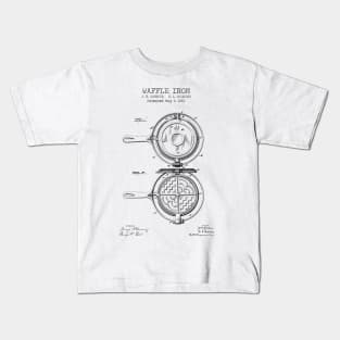 WAFFLE IRON patent Kids T-Shirt